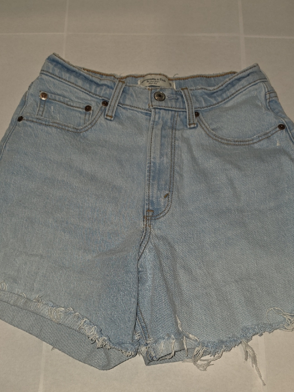 Abercrombie & Fitch The Dad Short High Rise Curve Love